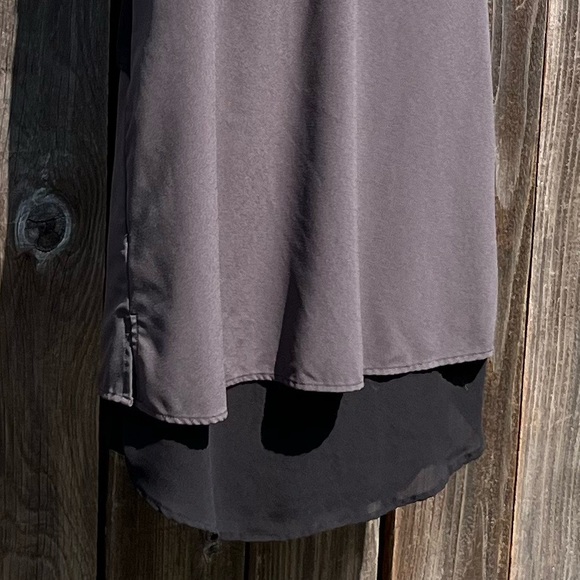 Ro & De V-Neck Contrast Tunic Dress size small - Picture 7 of 17